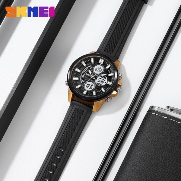 Skmei 2235BKGDWT Black-Gold-White SALE - 3591126