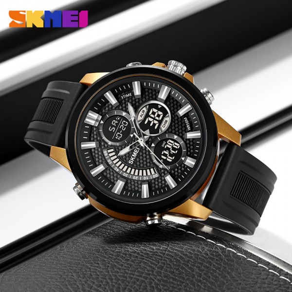 Skmei 2235BKGDBK Black-Gold-Black SALE - 3591136