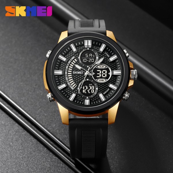Skmei 2235BKGDBK Black-Gold-Black SALE - 3591136
