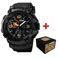 Patriot 002BKUAGD Тризуб золото Чорні + Коробка.