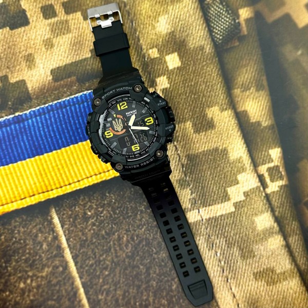 Patriot 002BKUAGD Тризуб золото Чорні + Коробка. - 1201-0082-30 Patriot 002BKUAGD Тризуб золото Чорні + Коробка. - 1201-0082-30