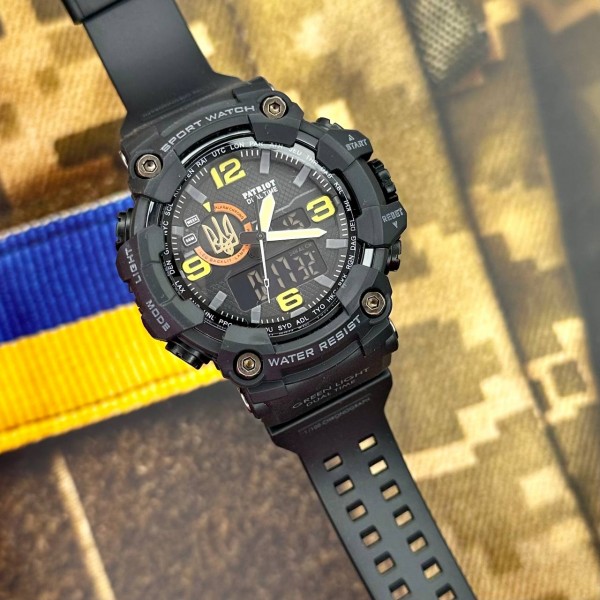 Patriot 002BKUAGD Тризуб золото Чорні + Коробка. - 1201-0082-30 Patriot 002BKUAGD Тризуб золото Чорні + Коробка. - 1201-0082-30