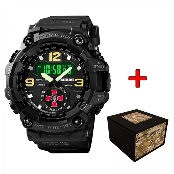 Patriot 004BKSU ЗСУ Чорні + Коробка. - 1201-0120-30