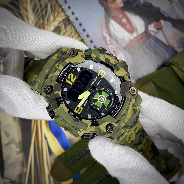 Patriot 004CMGRDPS ДПС Зелений камуфляж + Коробка. - 1201-0131-30 Patriot 004CMGRDPS ДПС Зелений камуфляж + Коробка. - 1201-0131-30