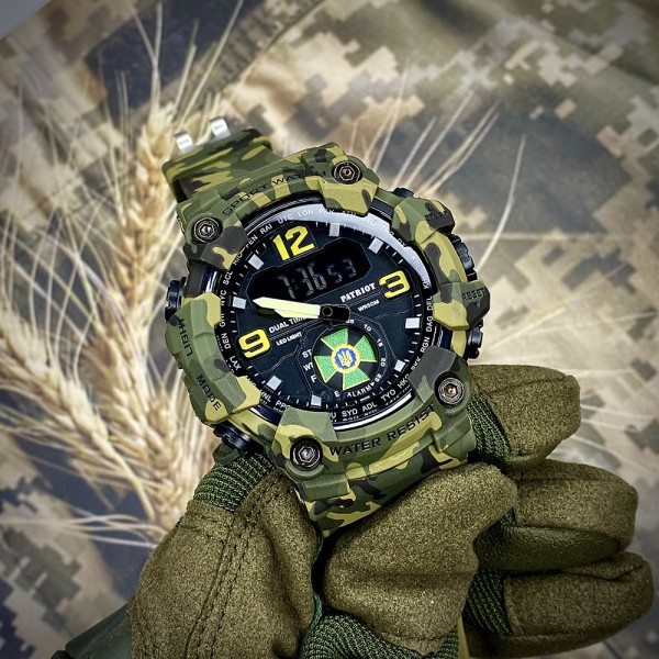 Patriot 004CMGRDPS ДПС Зелений камуфляж + Коробка. - 1201-0131-30 Patriot 004CMGRDPS ДПС Зелений камуфляж + Коробка. - 1201-0131-30