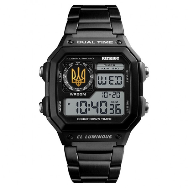 Patriot 011BKUAGD Тризуб золото Чорні + Коробка. - 1201-0234-30