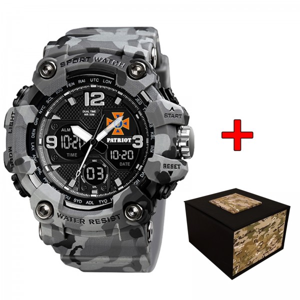 Patriot 006CMGYDSNS ДСНС Сірий камуфляж + Коробка - 1201-0274-30