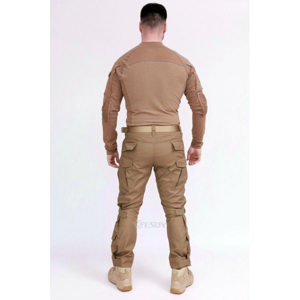 Костюм ESDY тактичний. Убакс+наколінники. Койот - 3591937 Костюм ESDY тактичний. Убакс+наколінники. Койот - 3591937