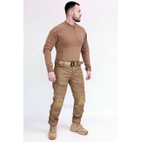 Костюм ESDY тактический. Убакс+наколенники. Койот XL
