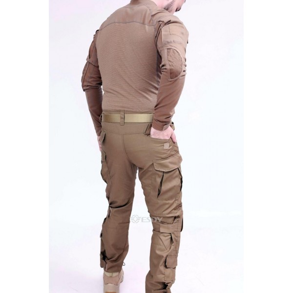 Костюм ESDY тактичний. Убакс+наколінники. Койот - 3591937 Костюм ESDY тактичний. Убакс+наколінники. Койот - 3591937