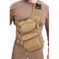 Сумка термос тактическая. 15 л. Койот