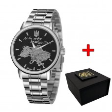 Patriot 022 Silver-Black Mechanic Metall Не Забуду Дім