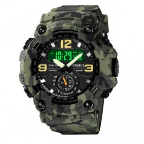 Skmei 1637CMGN Camo Green. - 3590147
