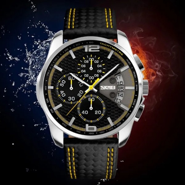 Skmei 9106YL Silver-Black-Yellow SALE - 3590257 Skmei 9106YL Silver-Black-Yellow SALE - 3590257