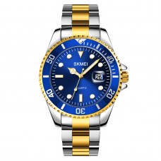 Skmei 1779TGDBU Silver-Gold-Blue