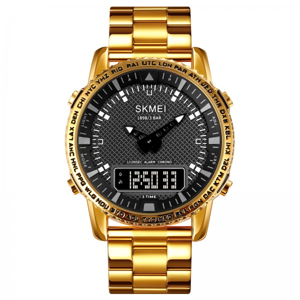 Skmei 1898GDBK Gold-Black - 3590287
