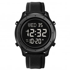 Skmei 1864LBKBK Black-Black Leather SALE