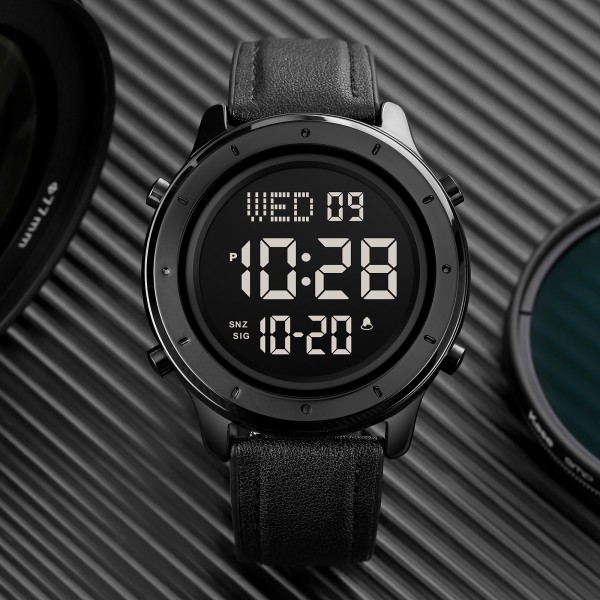 Skmei 1864LBKBK Black-Black Leather SALE - 3590297 Skmei 1864LBKBK Black-Black Leather SALE - 3590297