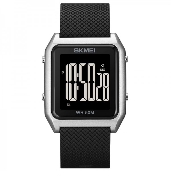 Skmei 1866SIBK Silver-Black - 3590457