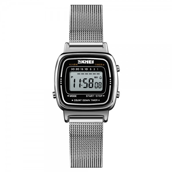 Skmei 1901MHSI Silver Mesh - 3590477