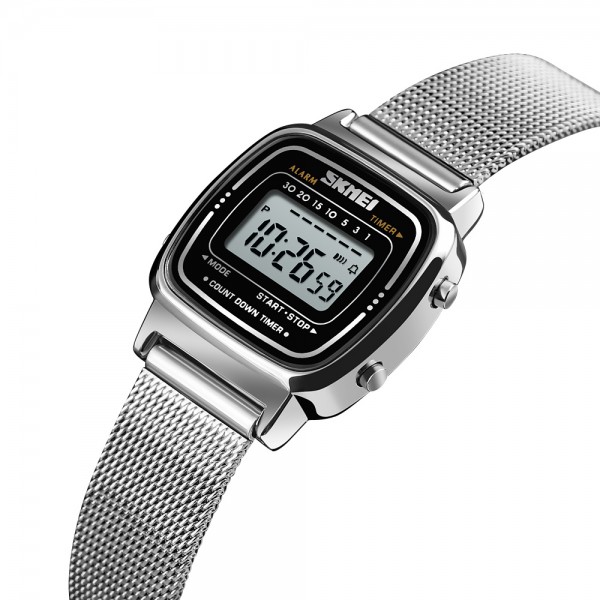 Skmei 1901MHSI Silver Mesh - 3590477