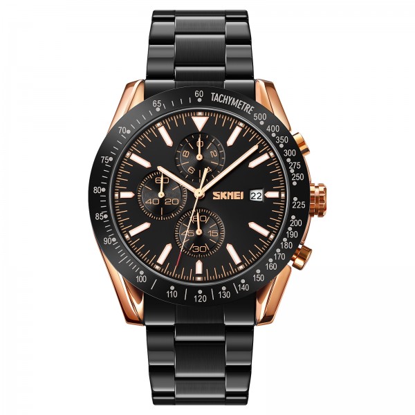 Skmei 9253RGBK Rose Gold-Black - 3591847