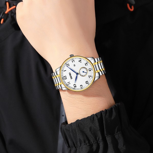 Skmei 9297GDSI-AC Gold-Silver Numbers - 3590647 Skmei 9297GDSI-AC Gold-Silver Numbers - 3590647