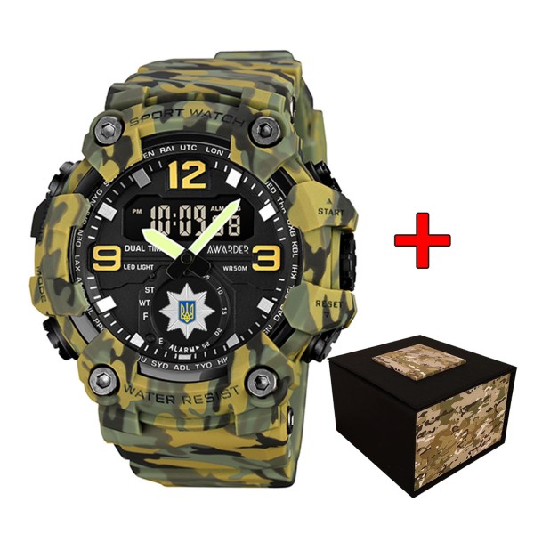 Awarder 003 Поліція Camo Green - 1202-0134-29