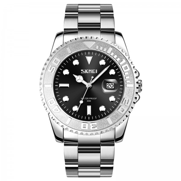 Skmei 9295SIBK Silver-Black STOPPED SALE - 3590677