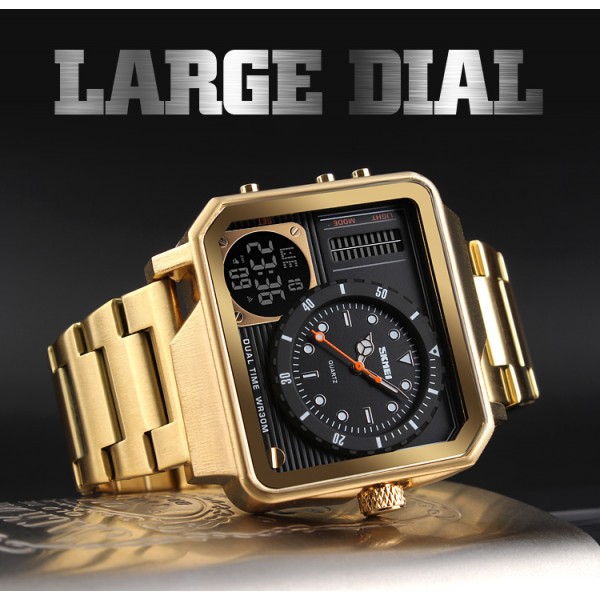 Skmei 1392GD Gold - 3590737