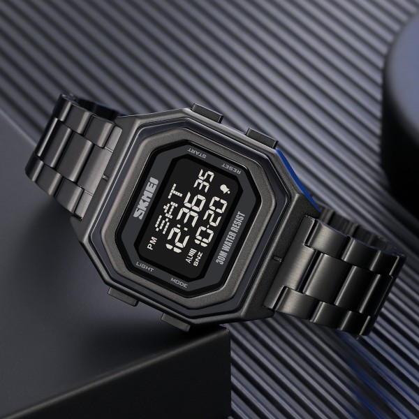 Skmei 1875SBK All Black Steel - 3590837 Skmei 1875SBK All Black Steel - 3590837