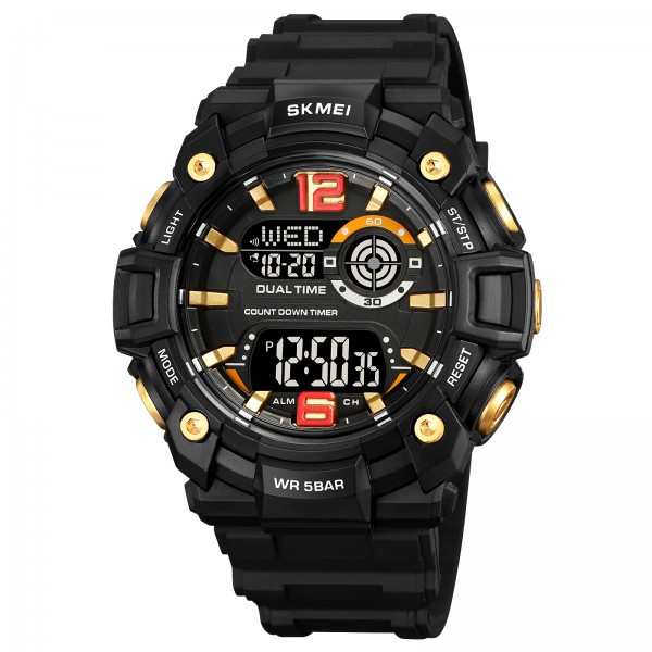 Skmei 2018GDBK Gold-Black SALE - 3590867