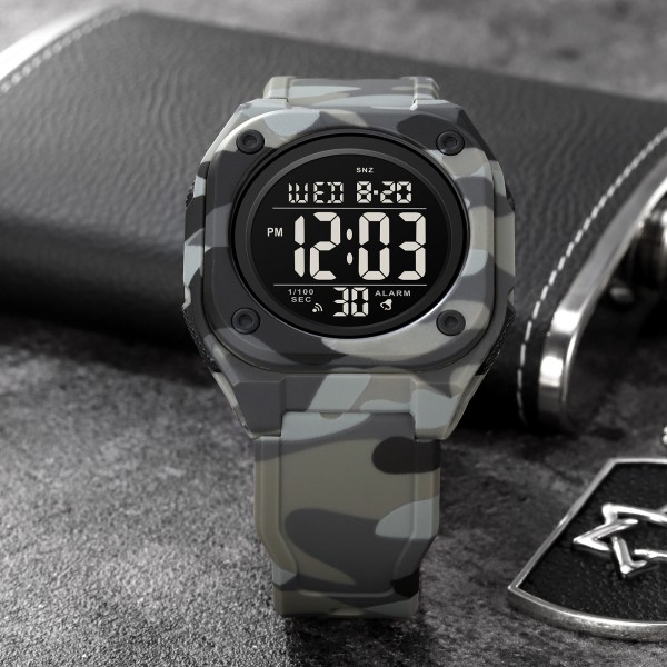 Skmei 2160CMGY Camo Grey - 3591147