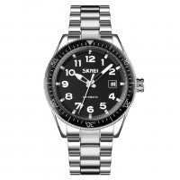 Skmei 9232SSIBK Silver/Black-steel strap