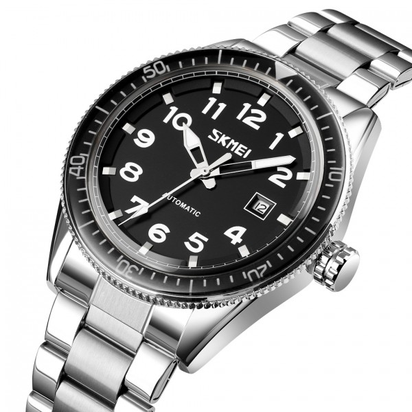 Skmei 9232SSIBK Silver/Black-steel strap - 3591197