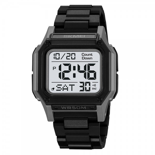 Skmei 2264BKGYWT Black-Grey-White - 3591367