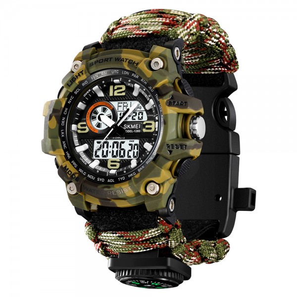 Skmei 1283NCMAG Camo Green - 3591387