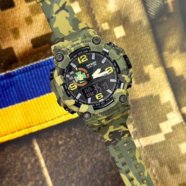 Patriot 002CMGRDPS ДПС Зелений камуфляж + Коробка. - 1201-0065-30 Patriot 002CMGRDPS ДПС Зелений камуфляж + Коробка. - 1201-0065-30