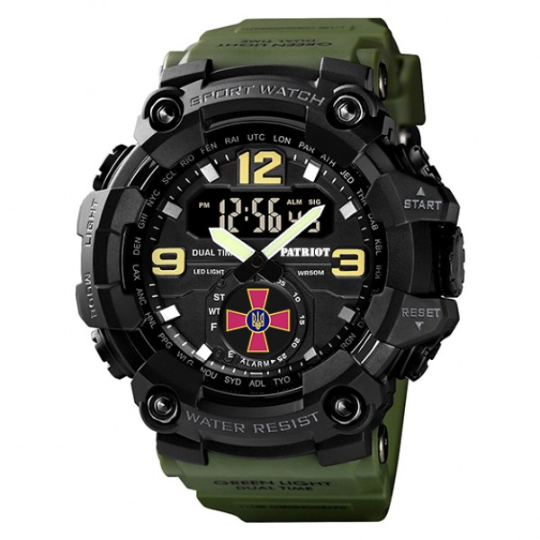 Patriot 004AGSU ЗСУ Зелені + Коробка. - 1201-0121-30 Patriot 004AGSU ЗСУ Зелені + Коробка. - 1201-0121-30