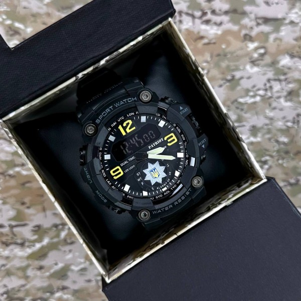 Patriot 003BKPO Поліція Чорні + Коробка. - 1201-0096-30