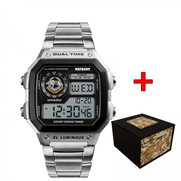 Patriot 011BKSSO ССО Срібло + Коробка - 1201-0205-30