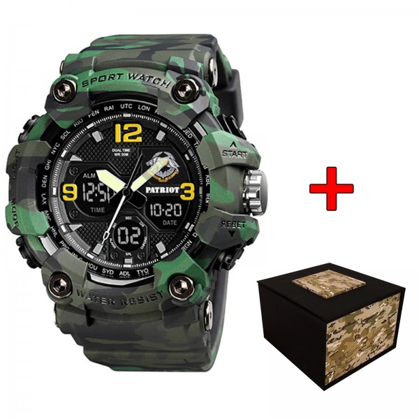 Patriot 006CMGRSSO ССО Зелений камуфляж + Коробка - 1201-0265-30