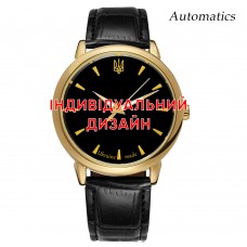 Awarder 022 Gold Leather Automatic Индивидуальный дизайн