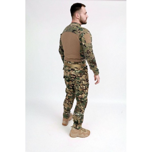 Костюм ESDY тактический. Убакс+наколенники. Мультикам XL - 3591938