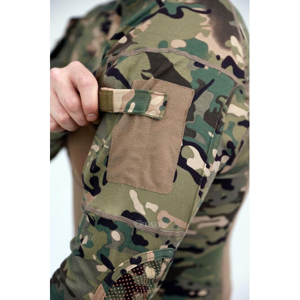 Костюм ESDY тактический. Убакс+наколенники. Мультикам XL - 3591938