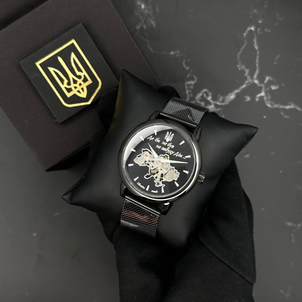 Patriot 022 All Black Mechanic Mesh Не Забуду Дім - 1201-0419-30