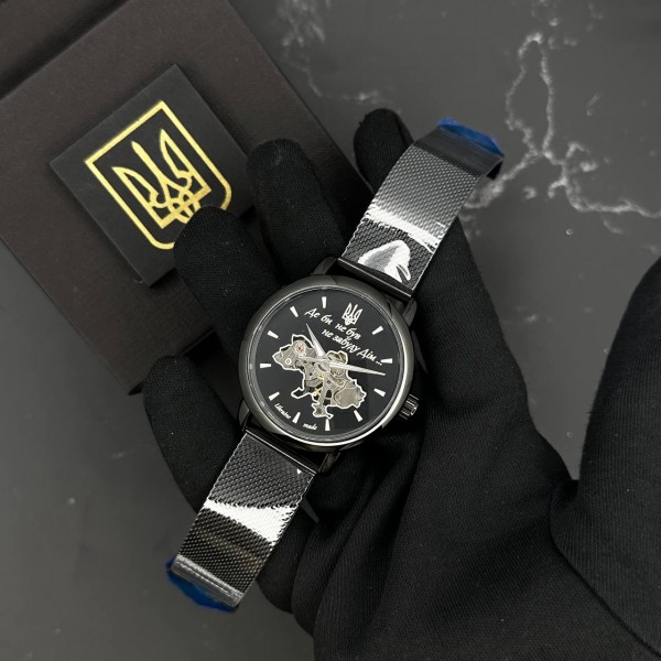 Patriot 022 All Black Mechanic Mesh Не Забуду Дім - 1201-0419-30