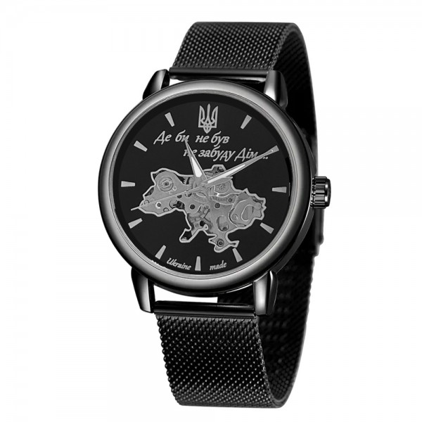 Patriot 022 All Black Mechanic Mesh Не Забуду Дім - 1201-0419-30