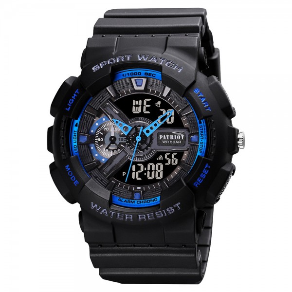 Patriot 005BKBU Black-Blue - 1201-0482-30