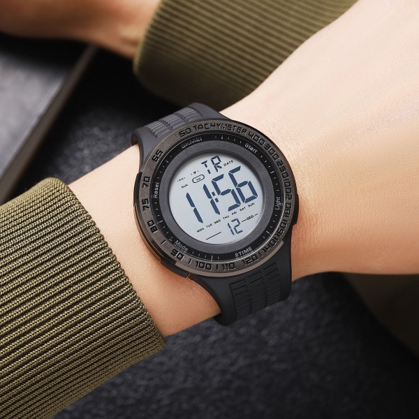 Skmei 2155BKWT Black-White - 3591488